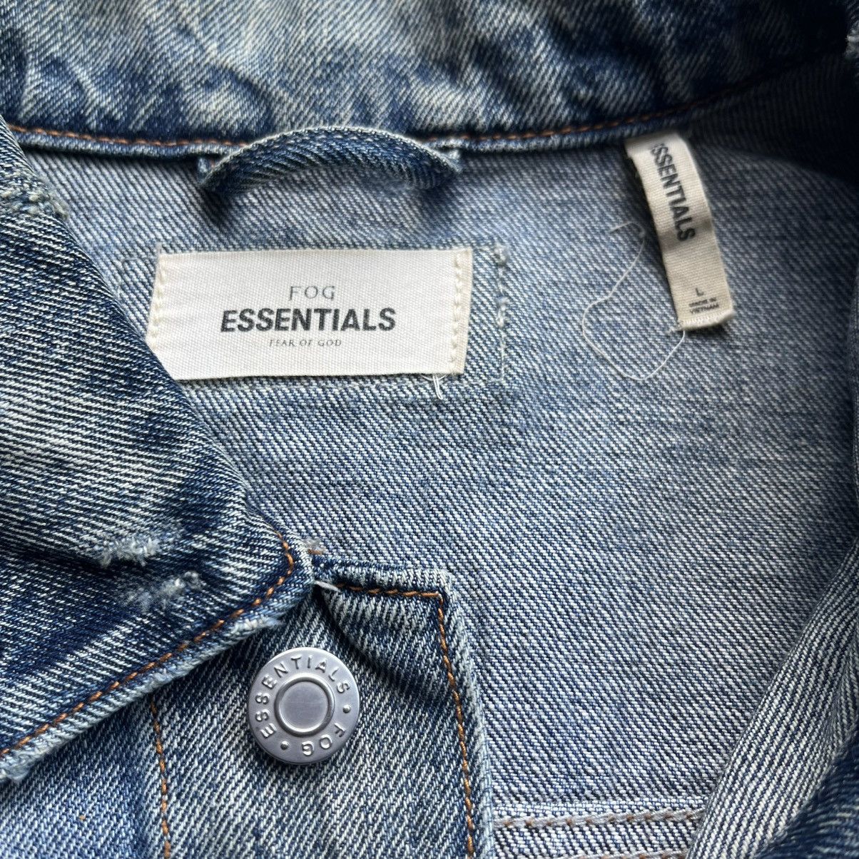 Essentials Trucker Denim Jacket Essentials FOG Size US L / EU 52-54 / 3 - 15 Thumbnail