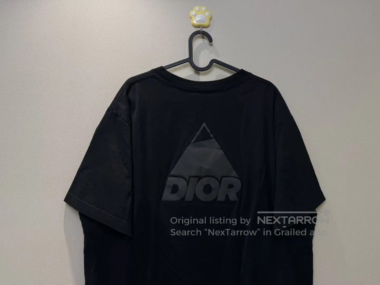 Dior Dior size X3L Black 3M Reflective Logo Short Sleeve| Size US M / EU 48-50 / 2 - 5 Thumbnail