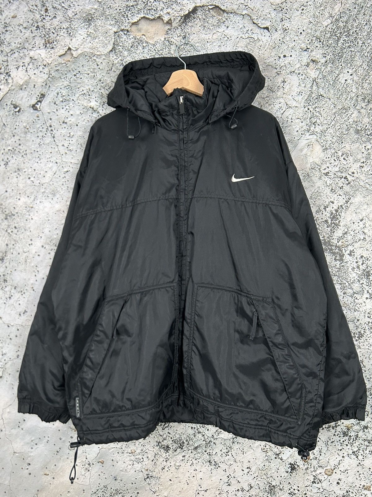 Vintage Nike Light Nylon Jacket Streetwear Swoosh 90s