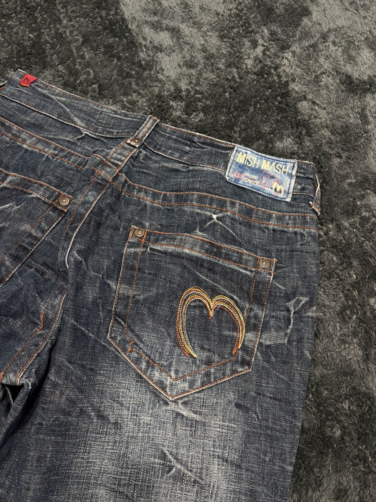 Hysteric Glamour Rare Vintage Y2K Baggy Distressed Jeans Size US 34 / EU 50 - 8 Thumbnail