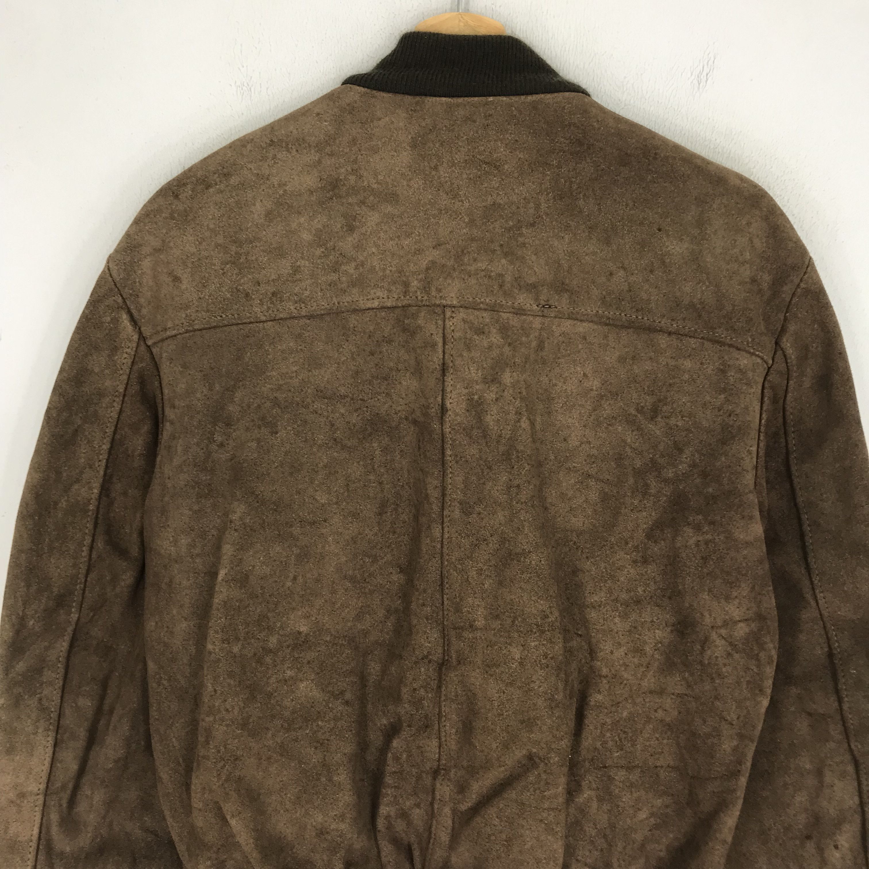 Schott Vintage 90s Schott NYC Brown Suede Pure Leather Jacket Size US M / EU 48-50 / 2 - 4 Thumbnail