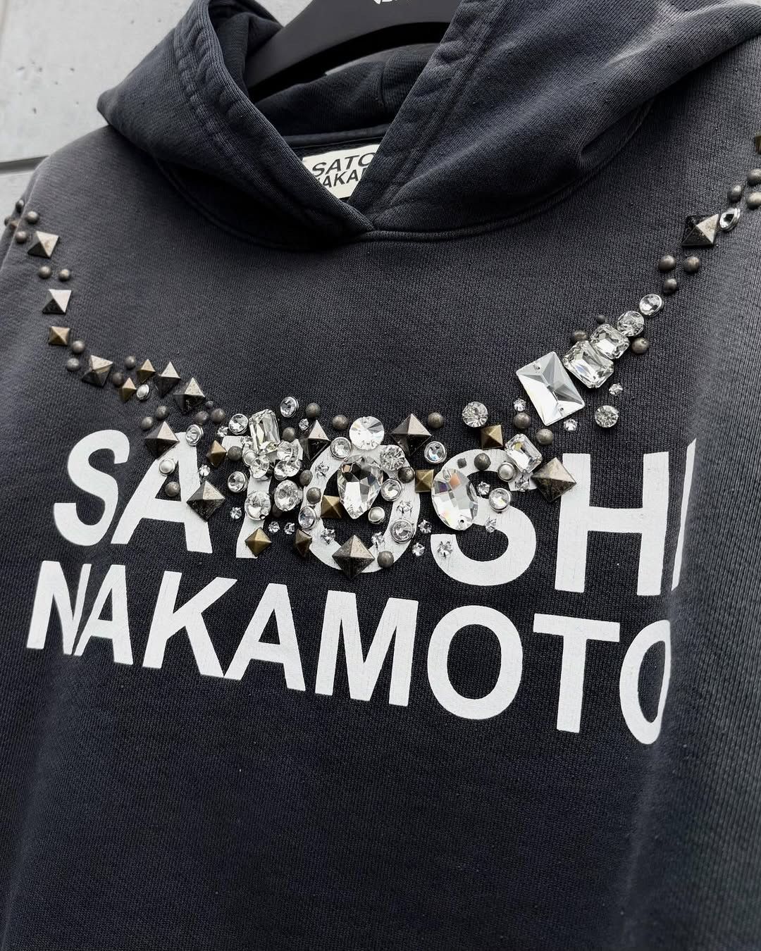 Satoshi Nakamoto SATOSHI NAKAMOTO - Iced Out Hoodie Size US M / EU 48-50 / 2 - 7 Thumbnail