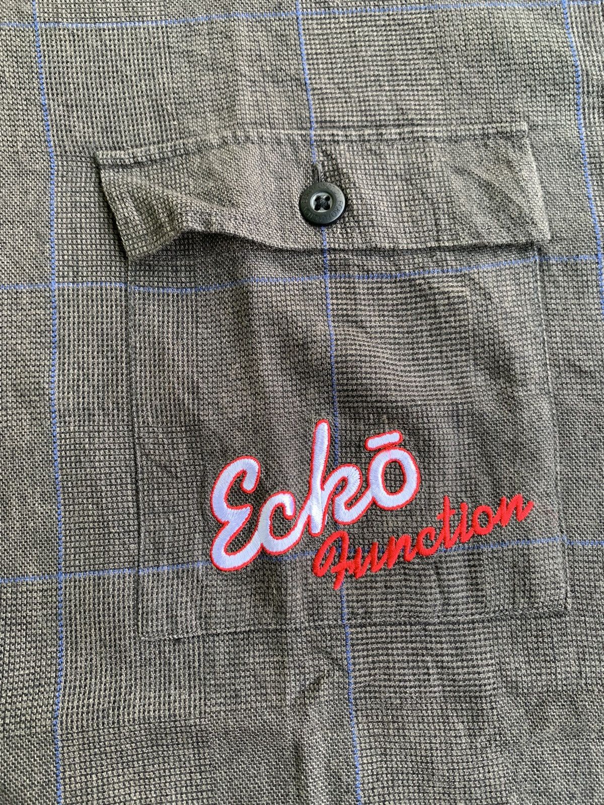 Ecko Unltd. × Vintage Y2K ECKO Zip Up Shirt Size US L / EU 52-54 / 3 - 4 Thumbnail