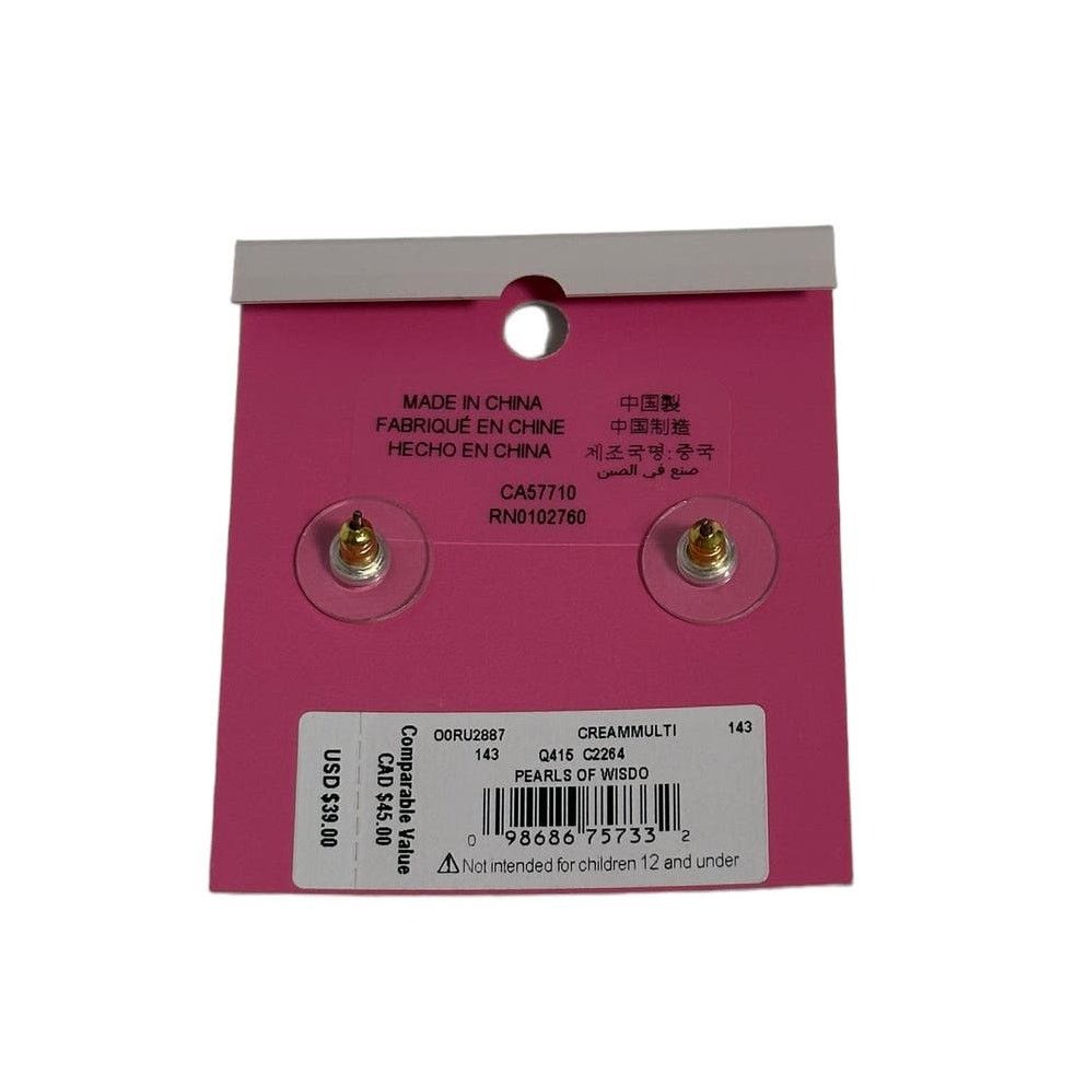 Kate Spade Kate Spade Pearls Of Wisdom Studs Earrings Size ONE SIZE - 5 Thumbnail