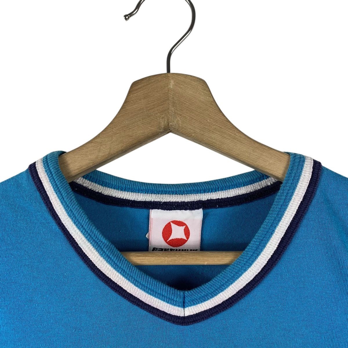 Freshjive × Vintage Vintage FRESHJIVE Centre logo spellout v neck tee Size US L / EU 52-54 / 3 - 5 Thumbnail