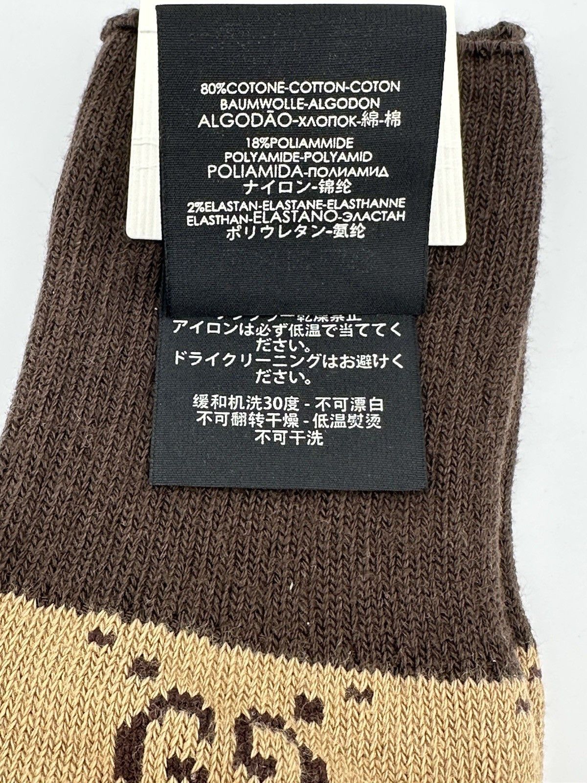 Gucci Size -S/36-37/US-6-7 New Gucci Socks Size ONE SIZE - 3 Thumbnail