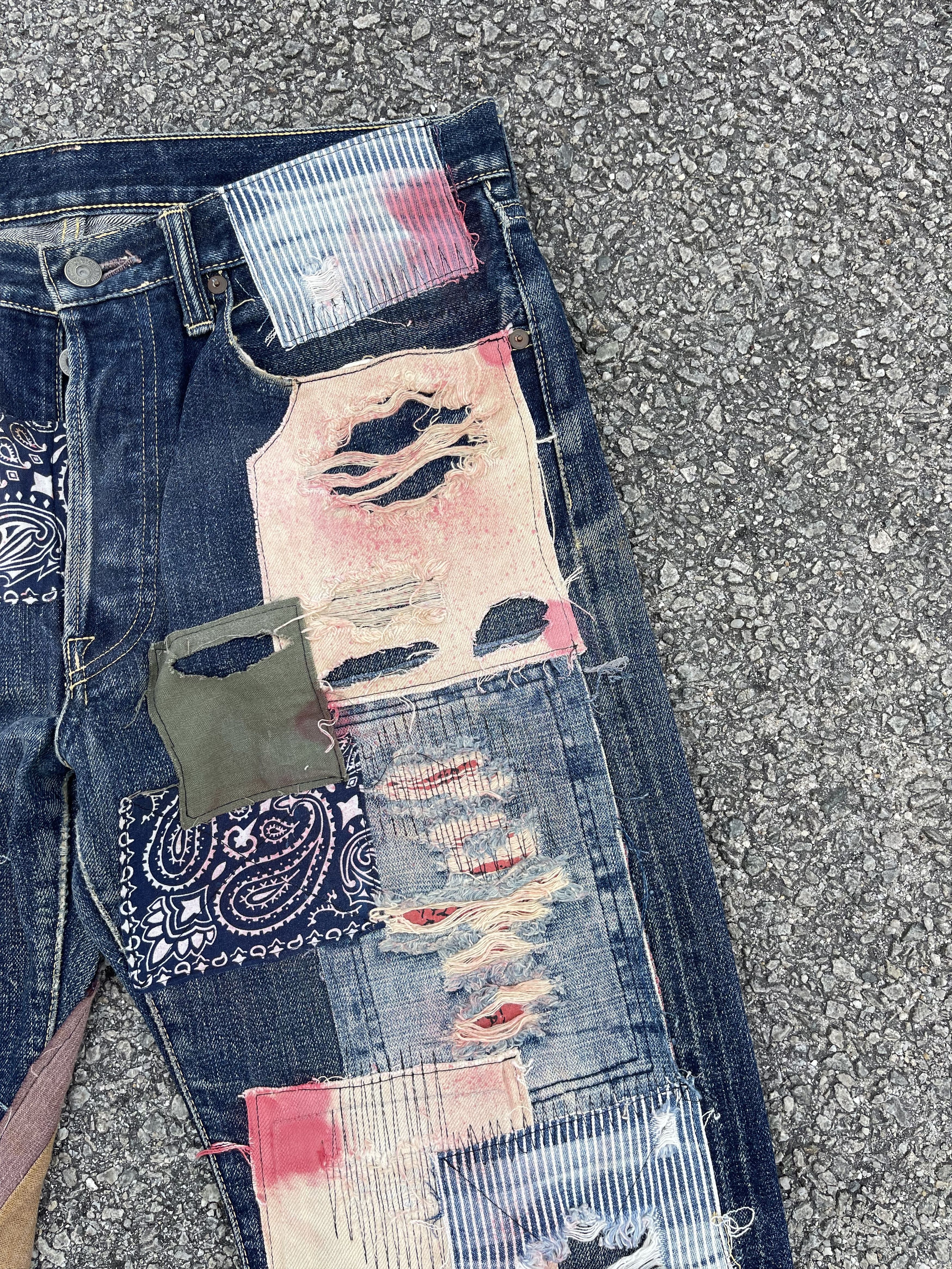 Kapital × Kapital Kountry Kapital Patchwork Size US 34 / EU 50 - 4 Thumbnail