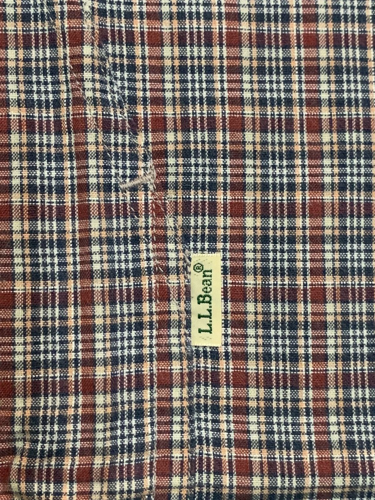 L.L. Bean Rare Design Vintage L.L.Bean Plaid Anorak Jacket Size M / US 6-8 / IT 42-44 - 5 Thumbnail