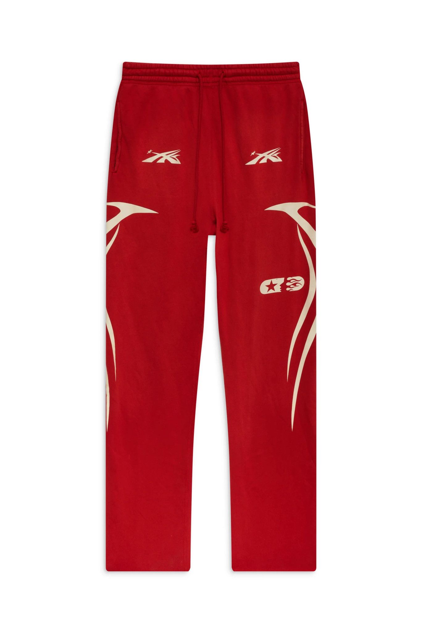 image of Hellstar Sports Sweatpants (Red) - Size Small, Men's