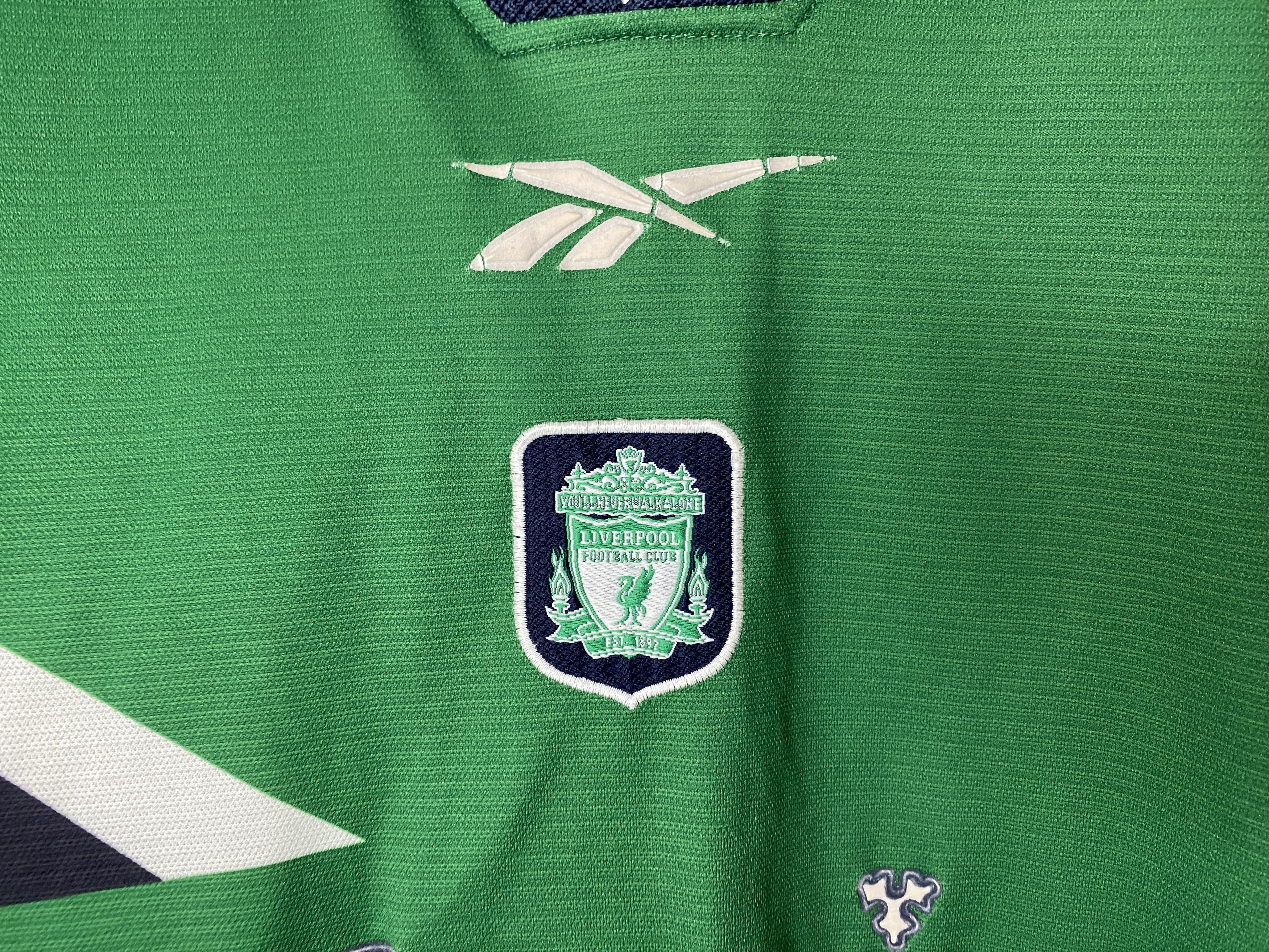Reebok LIVERPOOL 1999 2000 AWAY FOOTBALL SHIRT SOCCER JERSEY REEBOK Size US M / EU 48-50 / 2 - 5 Thumbnail