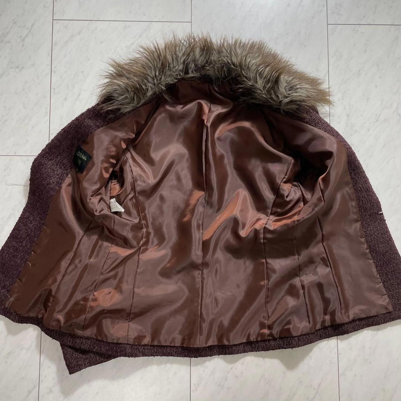 Jean Paul Gaultier Jean Paul Gaultier - 90s Two-Piece Skirt Suit with Faux Fur Size M / US 6-8 / IT 42-44 - 5 Thumbnail