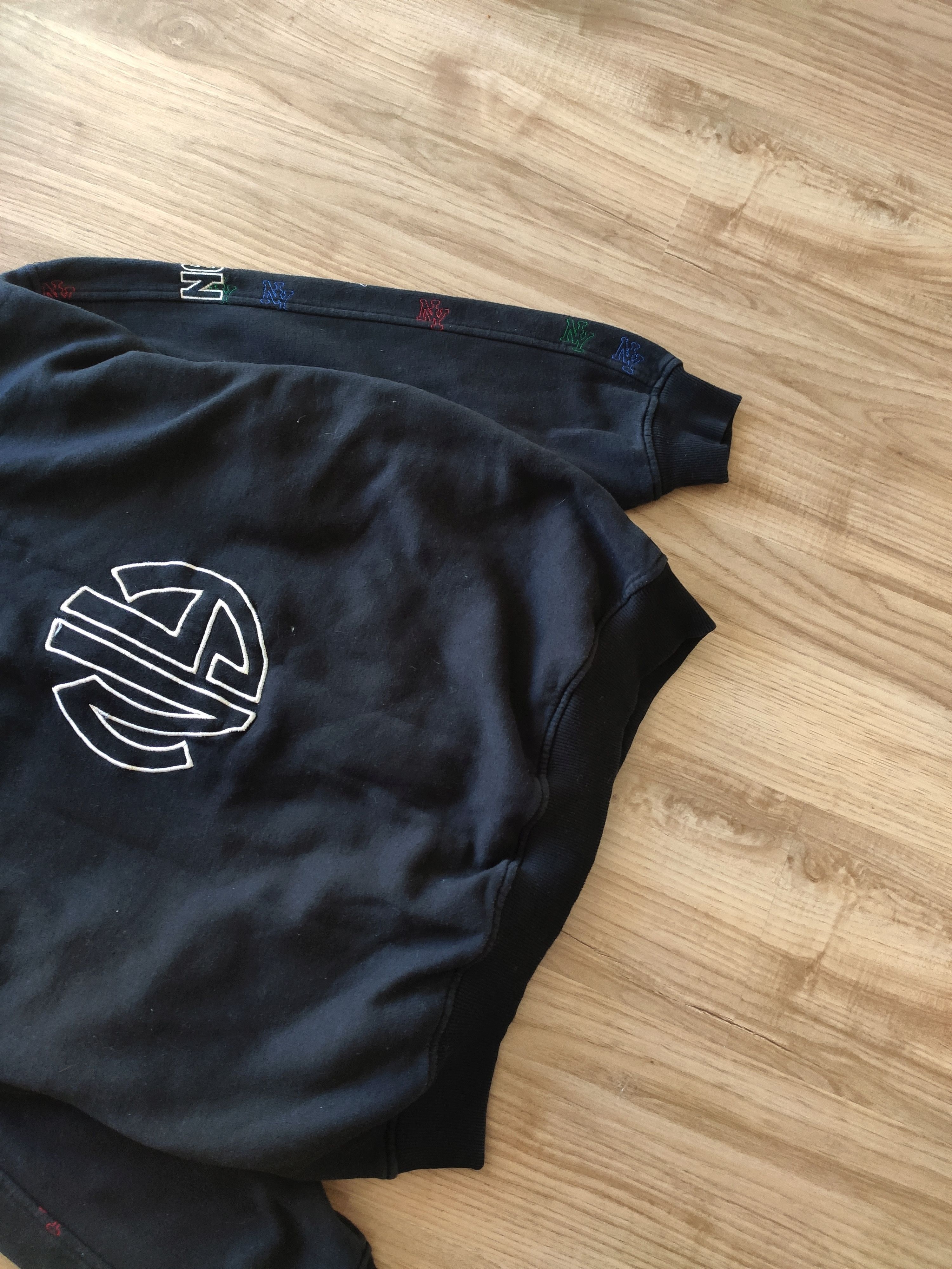 Vintage Vintage New York boxy zip hoodie 90s 80s skate streetwear Size US L / EU 52-54 / 3 - 9 Thumbnail