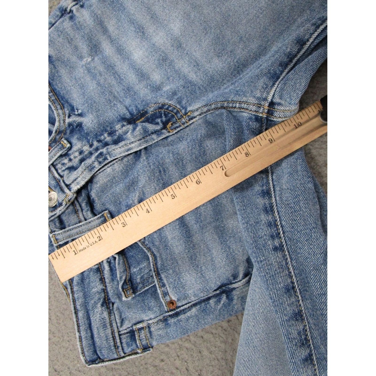 Old Navy Old Navy Jeans Denim 5-Pocket Stretch Regular Size 0 Blue Medium Wash Womens Straight Comfort Vintage 90s Style Size 25" / US 0 / IT 36 - 7 Thumbnail