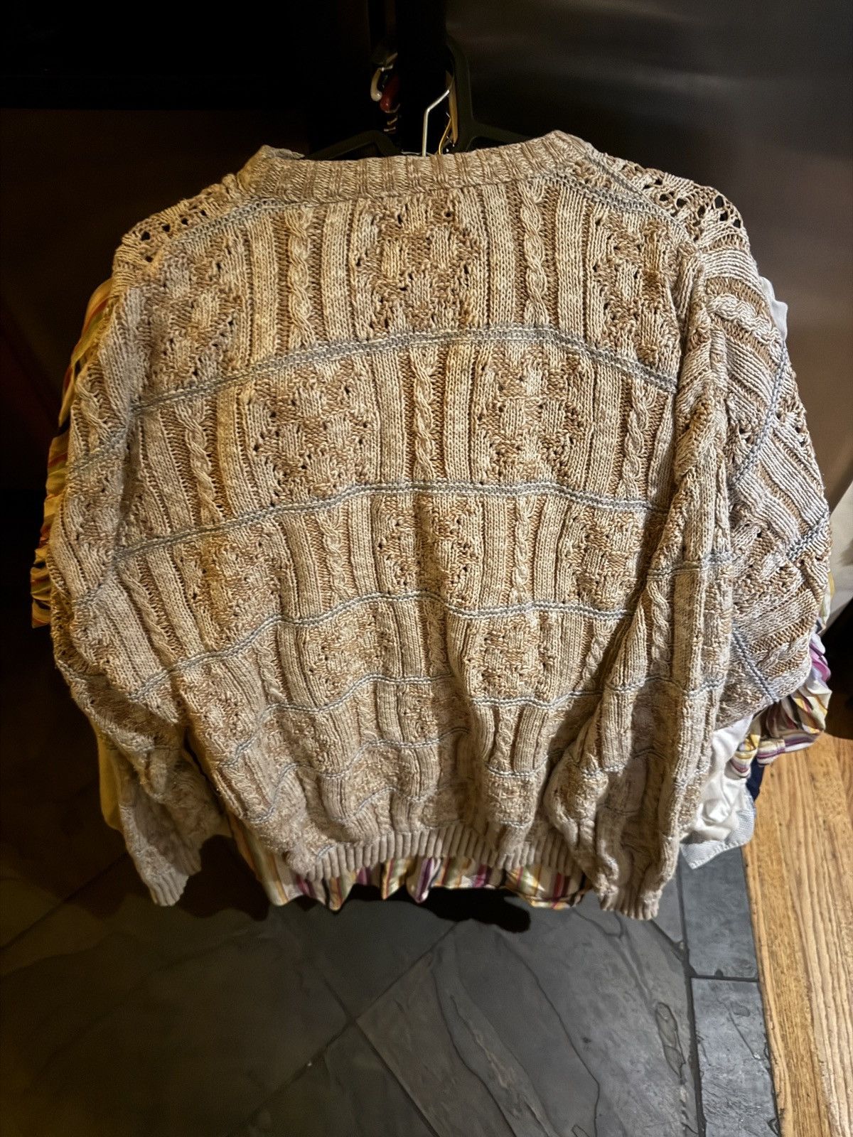 Dior Christian Dior vintage XL tan knit sweater Size US XL / EU 56 / 4 - 1 Preview