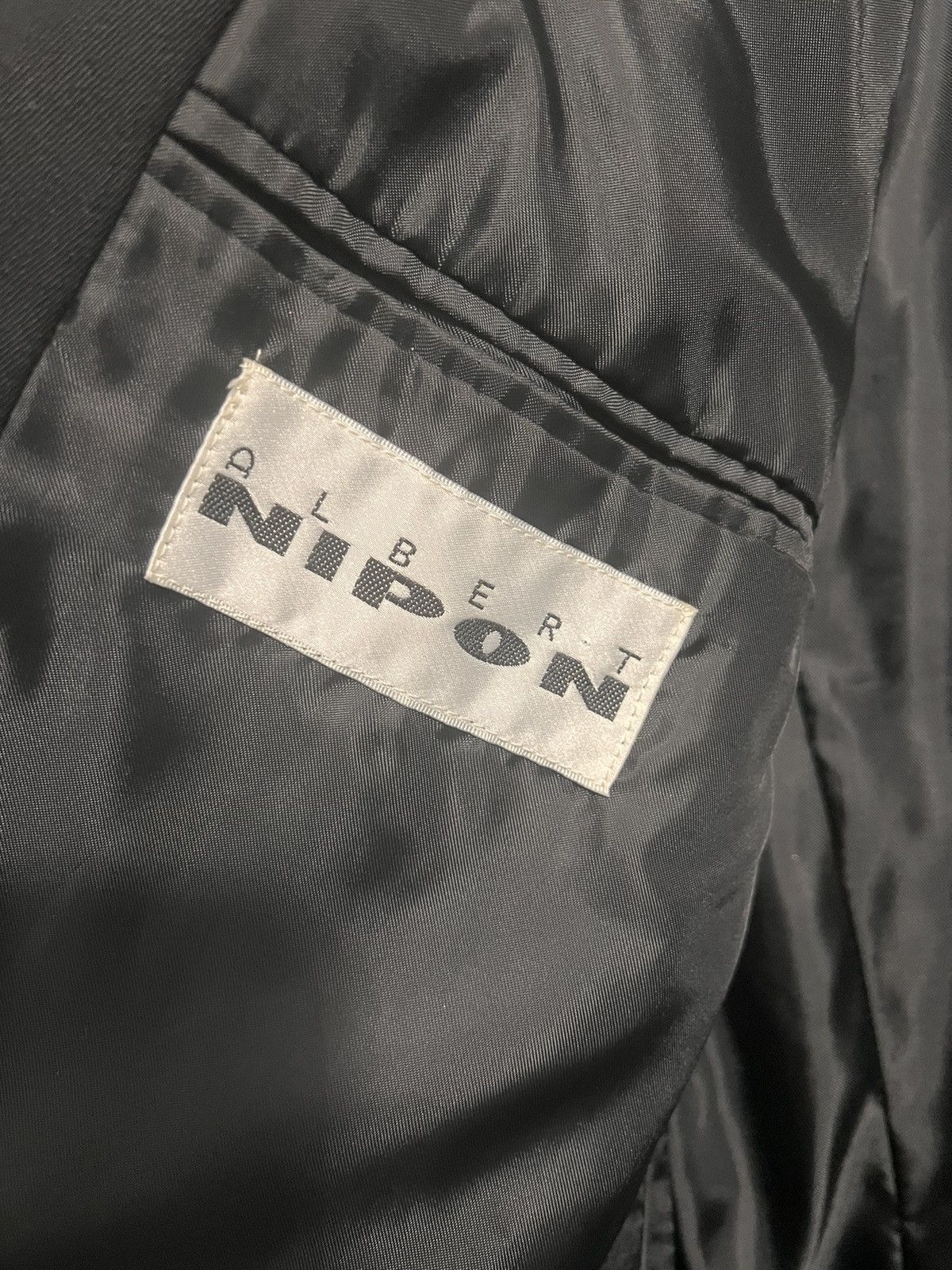 Albert Nipon ALBERT NIPON/ LORD& TAYLOR BLACK MENS SPORTS COAT- 46L- VTG Size 46L - 9 Thumbnail