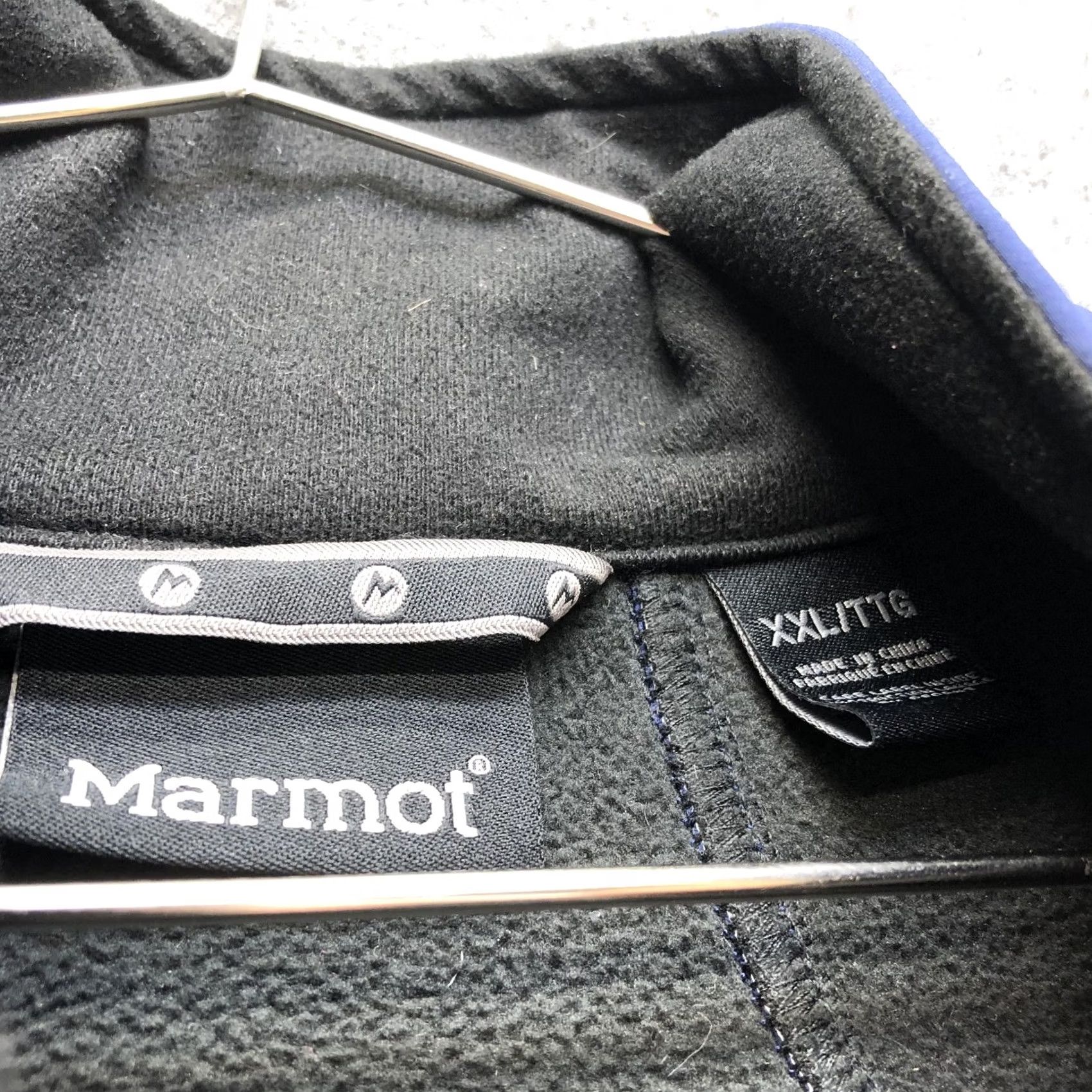 Marmot Marmot Jacket Mens 2XL Blue Softshell Full Zip Fleece Lined Outdoor Hiking Size US XXL / EU 58 / 5 - 5 Thumbnail