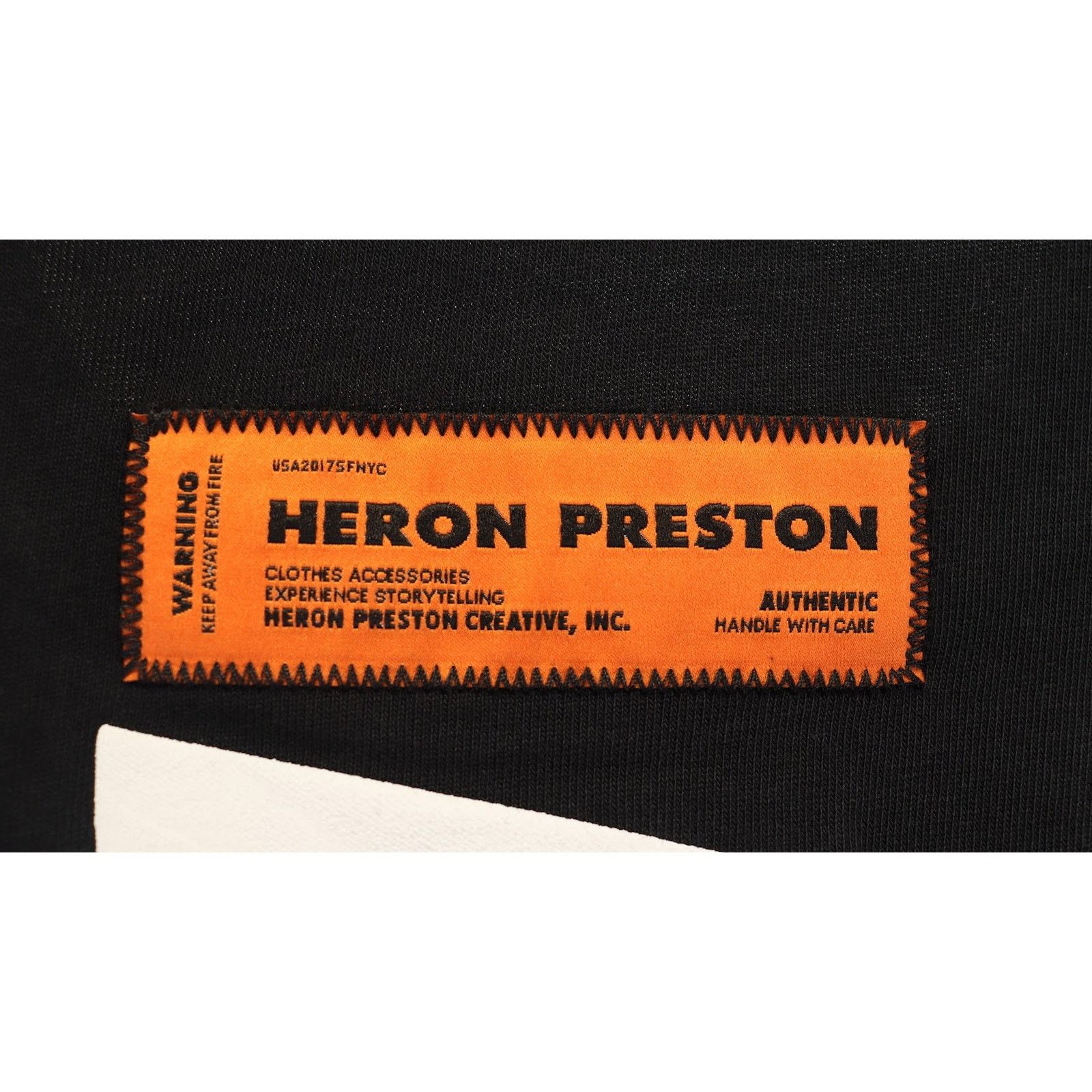 Heron Preston o1rshd1 Preston Racing Short Sleeve T-Shirt in Black White Size US L / EU 52-54 / 3 - 13 Thumbnail
