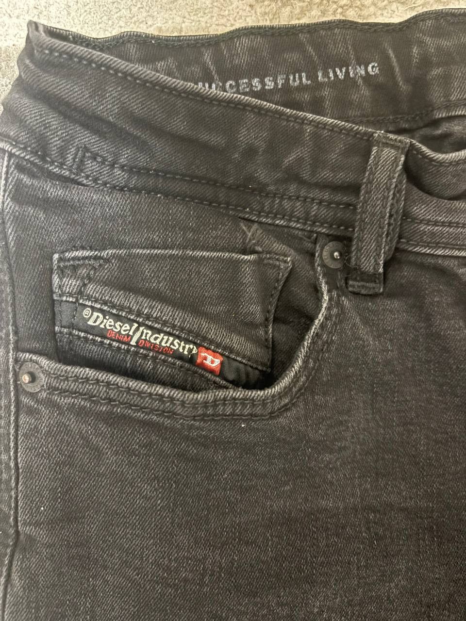 Diesel Diesel women's jeans, size W14 – classic black denim Size 36" / US 14 / IT 50 - 12 Thumbnail