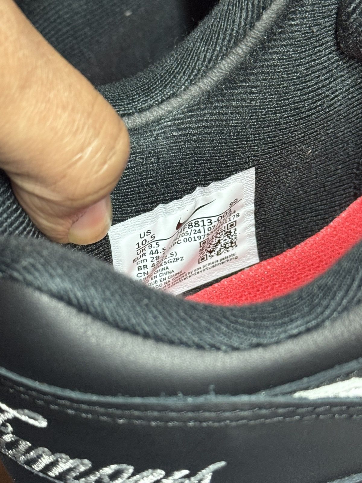 Nike × Supreme Nike Air Max 1 '87 SP Size US 10.5 / EU 43-44 - 13 Thumbnail