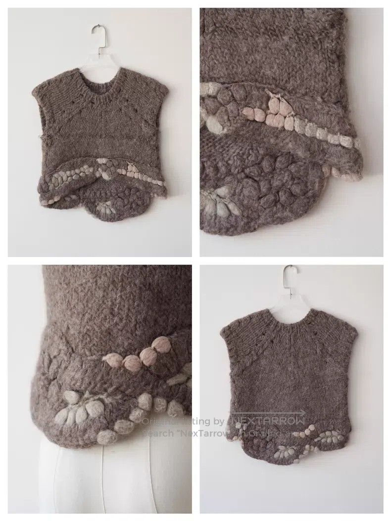 Comme des Garcons Comme Des Garcons size F Chunky Knit Top Size M / US 6-8 / IT 42-44 - 1 Thumbnail