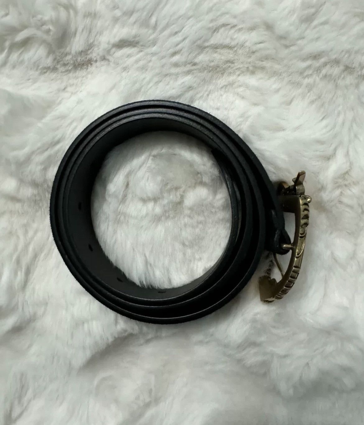 Saint Laurent Paris Saint Laurent brand new silver buckle logo belt Size ONE SIZE - 5 Thumbnail