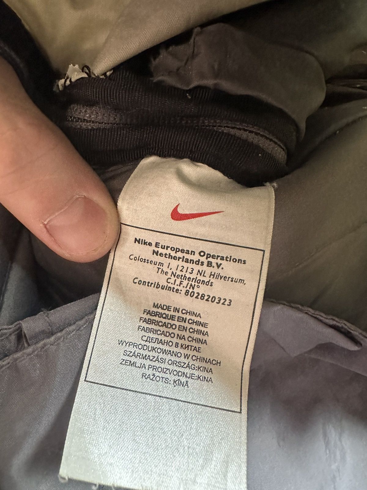 Vintage Vintage Nike bag back logo swoosh distressed Size ONE SIZE - 12 Thumbnail