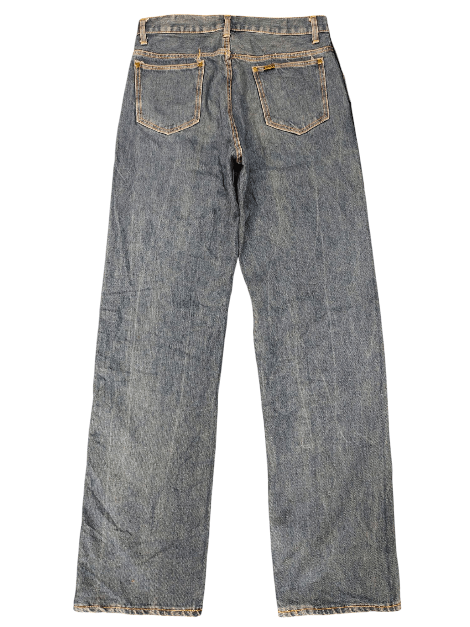 Comme des Garcons × Undercover Loose Jeans Edwin Japan Clawmark Faded Denim Wide Leg Size US 32 / EU 48 - 8 Thumbnail