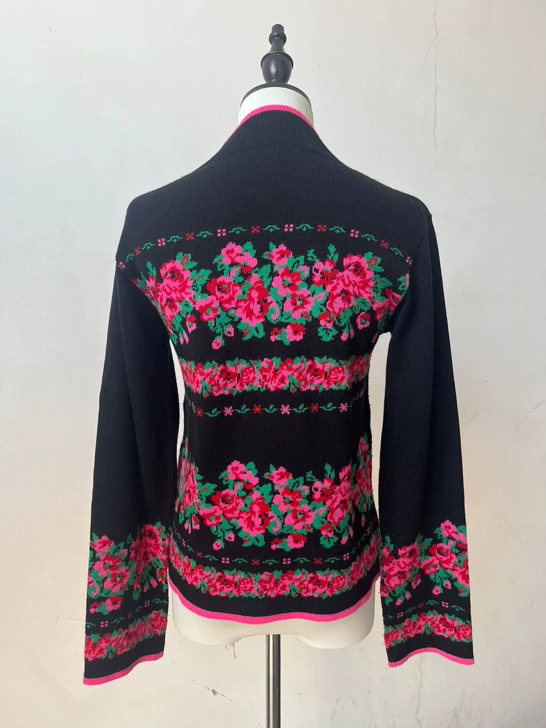 Kenzo Kenzo Flower Knitted sweater Size M / US 6-8 / IT 42-44 - 5 Thumbnail