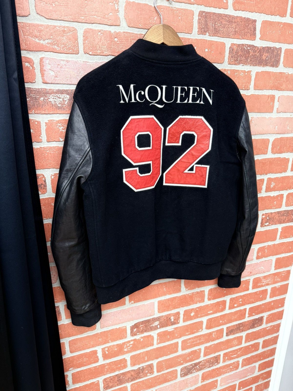 Alexander McQueen Alexander McQueen Mainline "92" Varsity Jacket Wool Size 50 Size US M / EU 48-50 / 2 - 7 Thumbnail