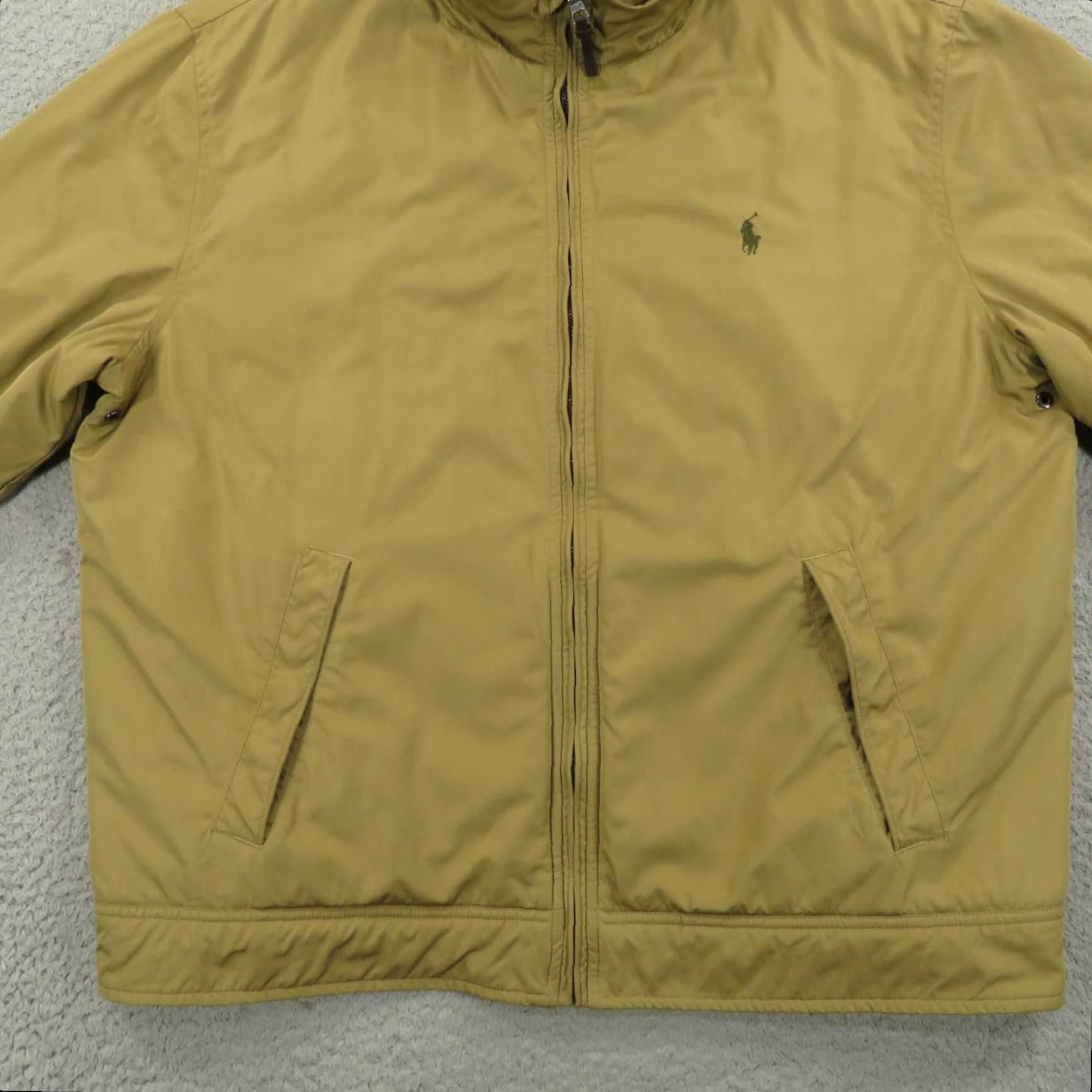 Polo Ralph Lauren VTG Polo Ralph Lauren Jacket Mens XL Tan Khaki Olive Pony Bi Swing Coat 90s Dad Outdoor Outdoor? Size US XL / EU 56 / 4 - 2 Thumbnail