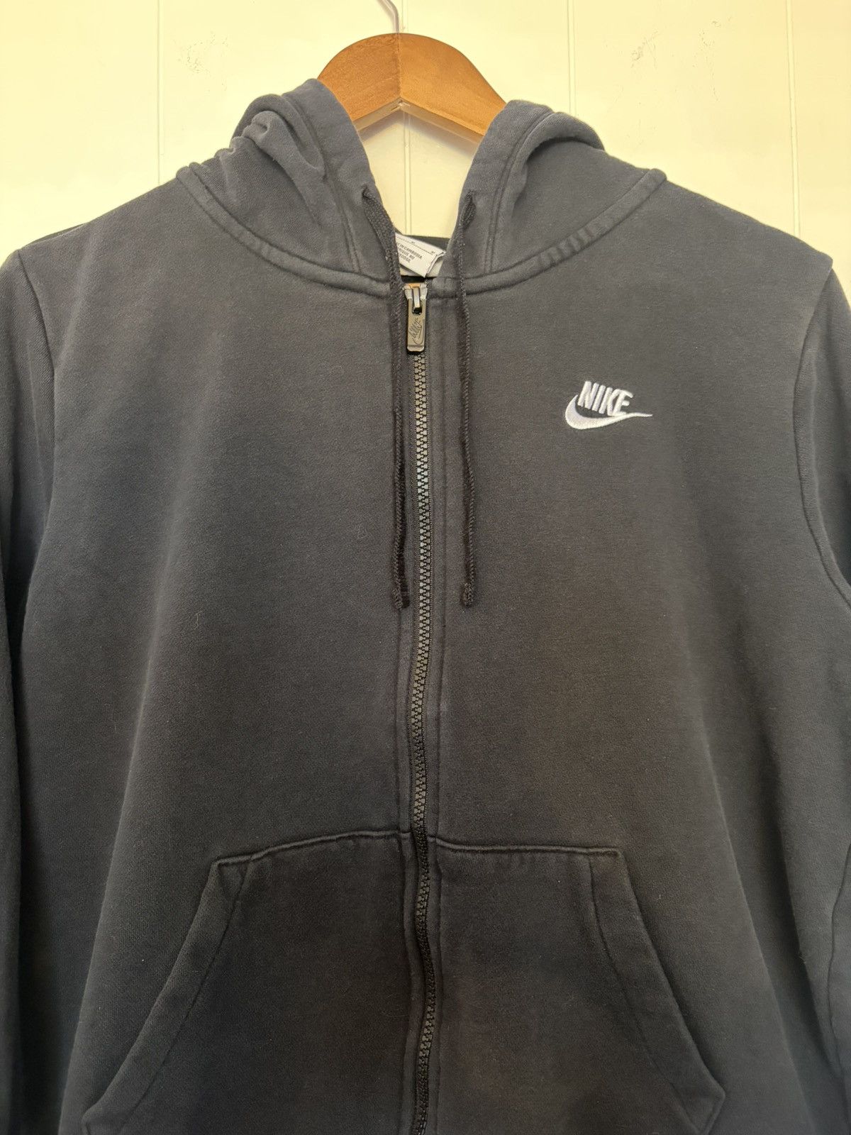 Nike Nike black zip up hoodie Size US M / EU 48-50 / 2 - 2 Thumbnail
