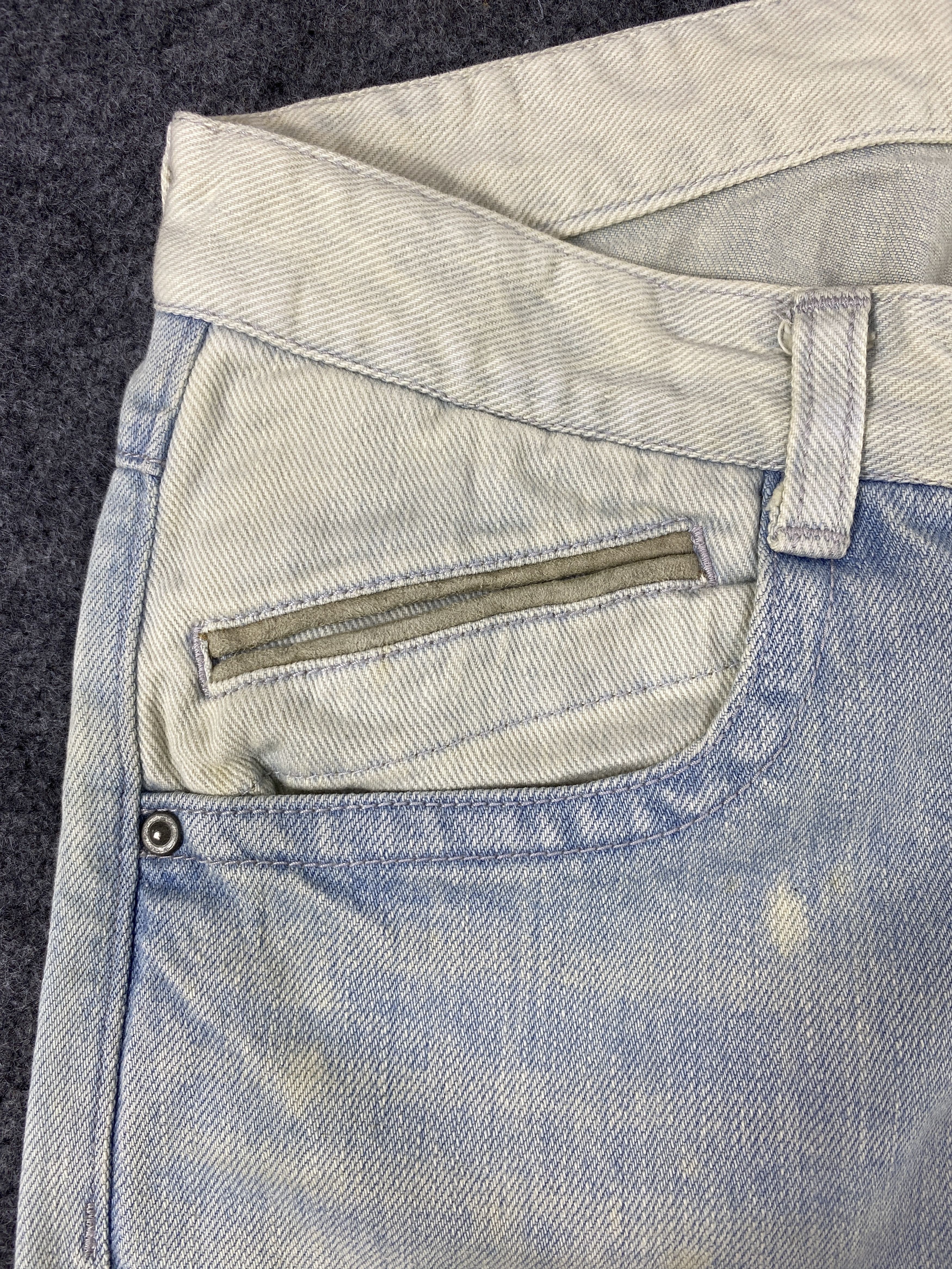 Japanese Brand Waffling Waffle Image+Create Artistic Jeans - J1126 Size US 30 / EU 46 - 7 Thumbnail