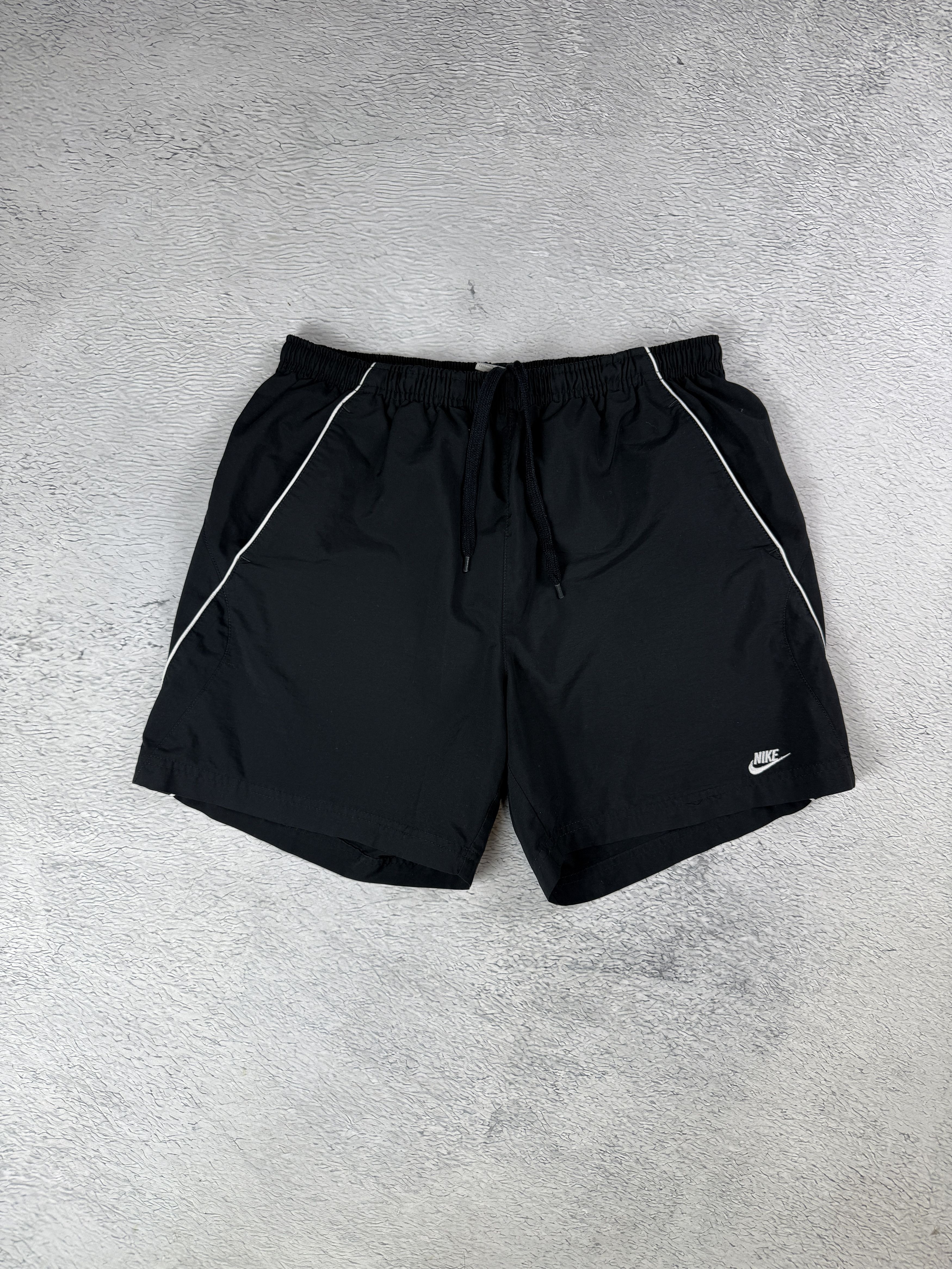 Nike × Vintage Nike Vintage Nylon Shorts Parachute Streetwear Black Size US 32 / EU 48 - 3 Thumbnail