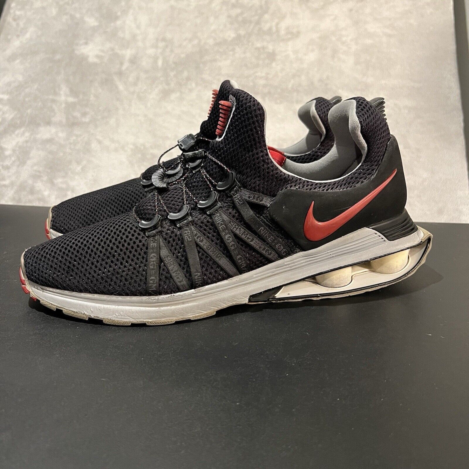 Nike Nike Shox Gravity Men's 13 Black AR1999-016 Running Sneakers Size US 13 / EU 46 - 4 Thumbnail