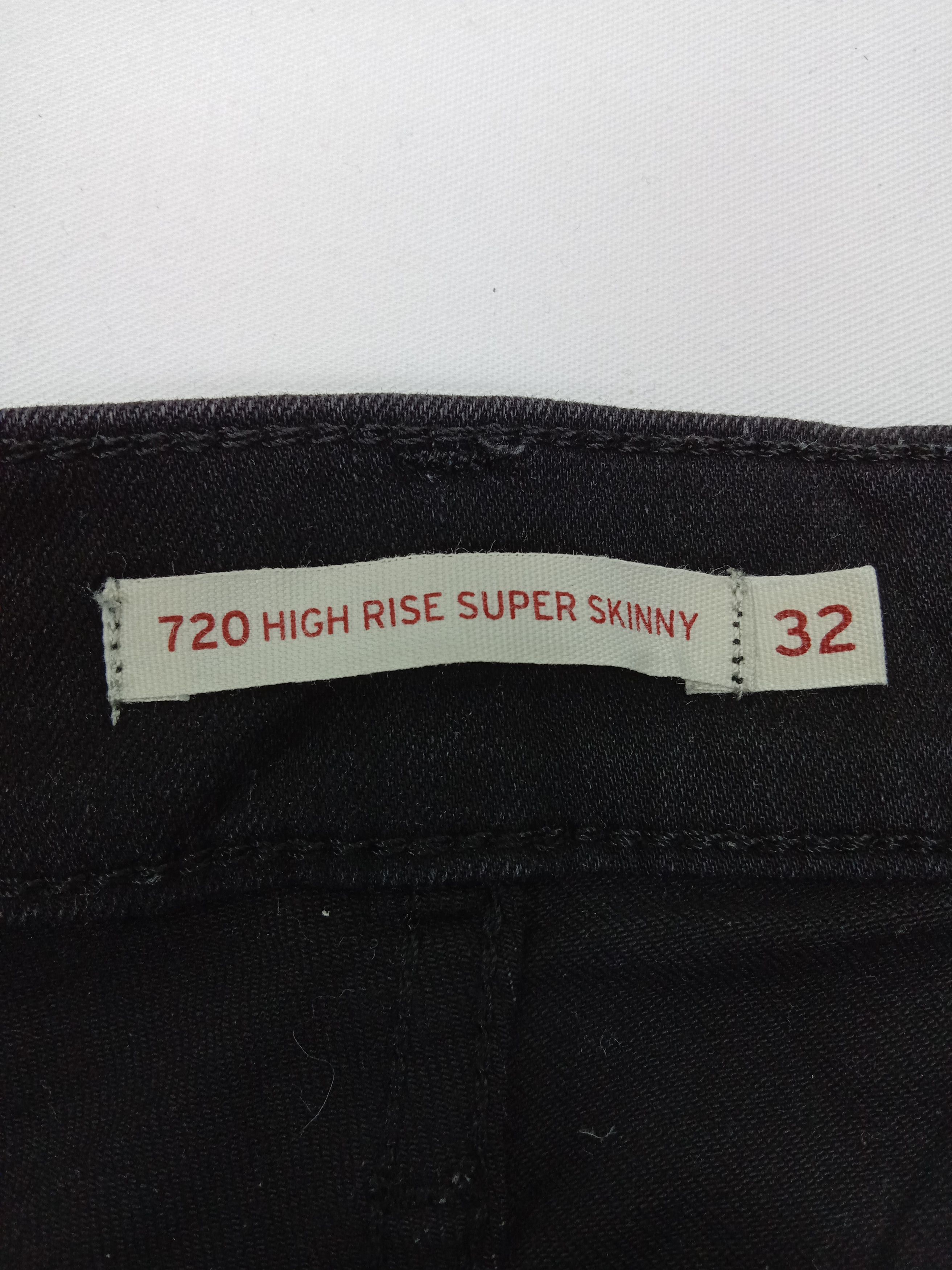 Levi's Vintage Levi's 720 Black Jeans Size 32" / US 10 / IT 46 - 11 Thumbnail