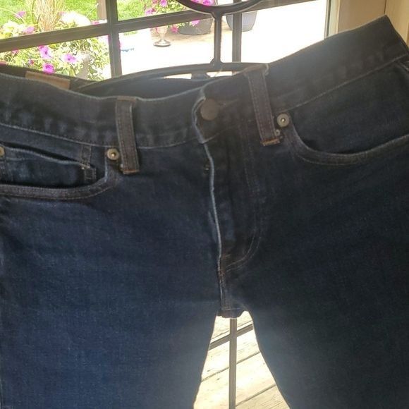 Vintage J. Crew 484 Slim Fit Stretch Karubo Sz. 28x32 Blue Jeans Size US 28 / EU 44 - 3 Thumbnail