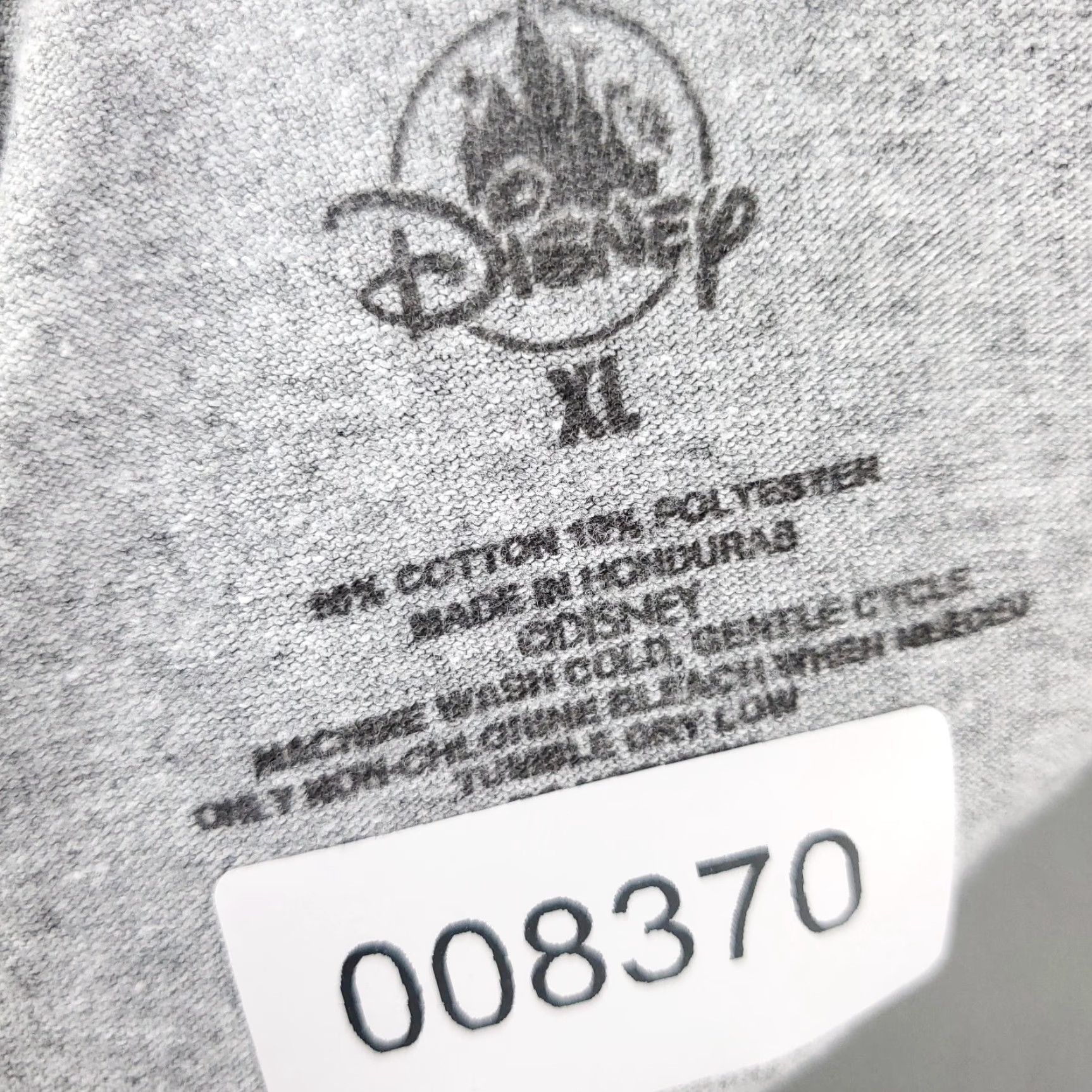 Disney Walt Disney World Mickey Mouse & Friends Gray T-Shirt Mens XL Size US XL / EU 56 / 4 - 6 Thumbnail