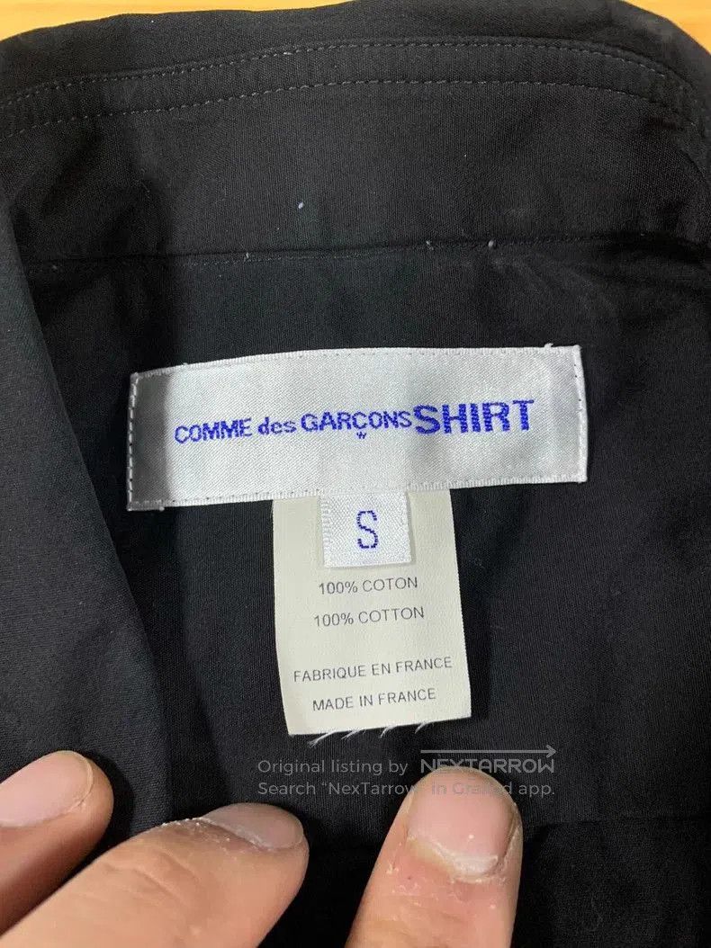 Comme des Garcons Comme des Garcons Black Long Sleeve Shirt. Size US S / EU 44-46 / 1 - 4 Thumbnail