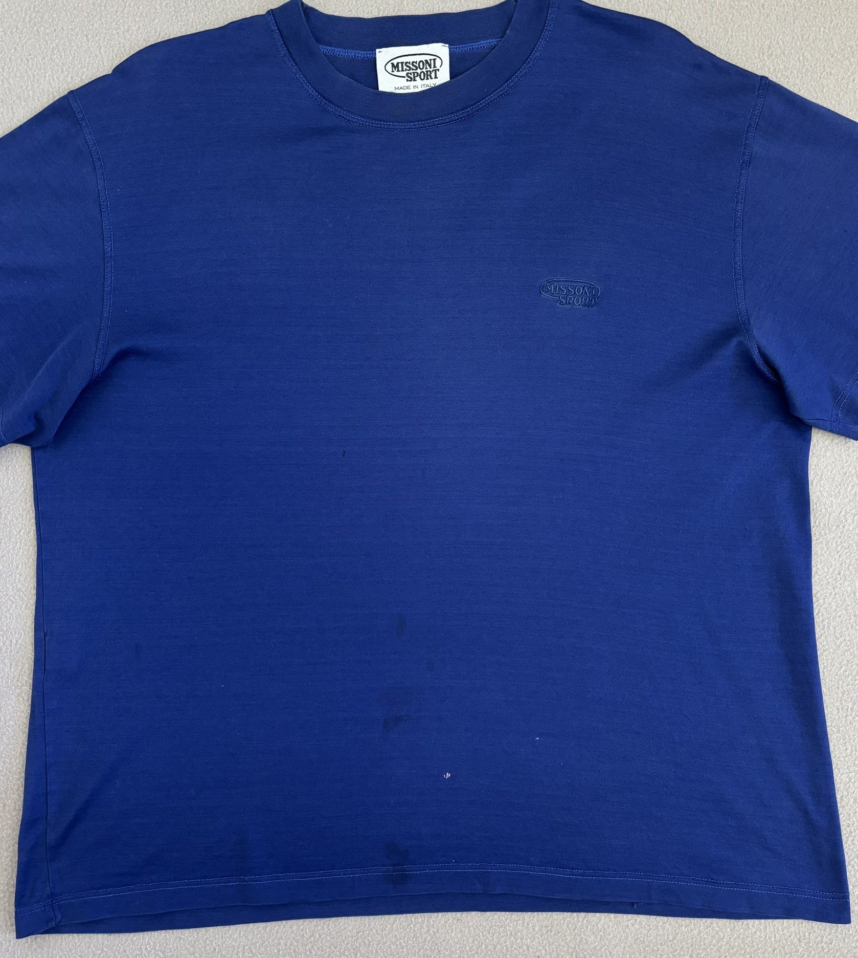 Missoni Missoni Sport T-Shirt Blue Navy Large Size US L / EU 52-54 / 3 - 6 Thumbnail