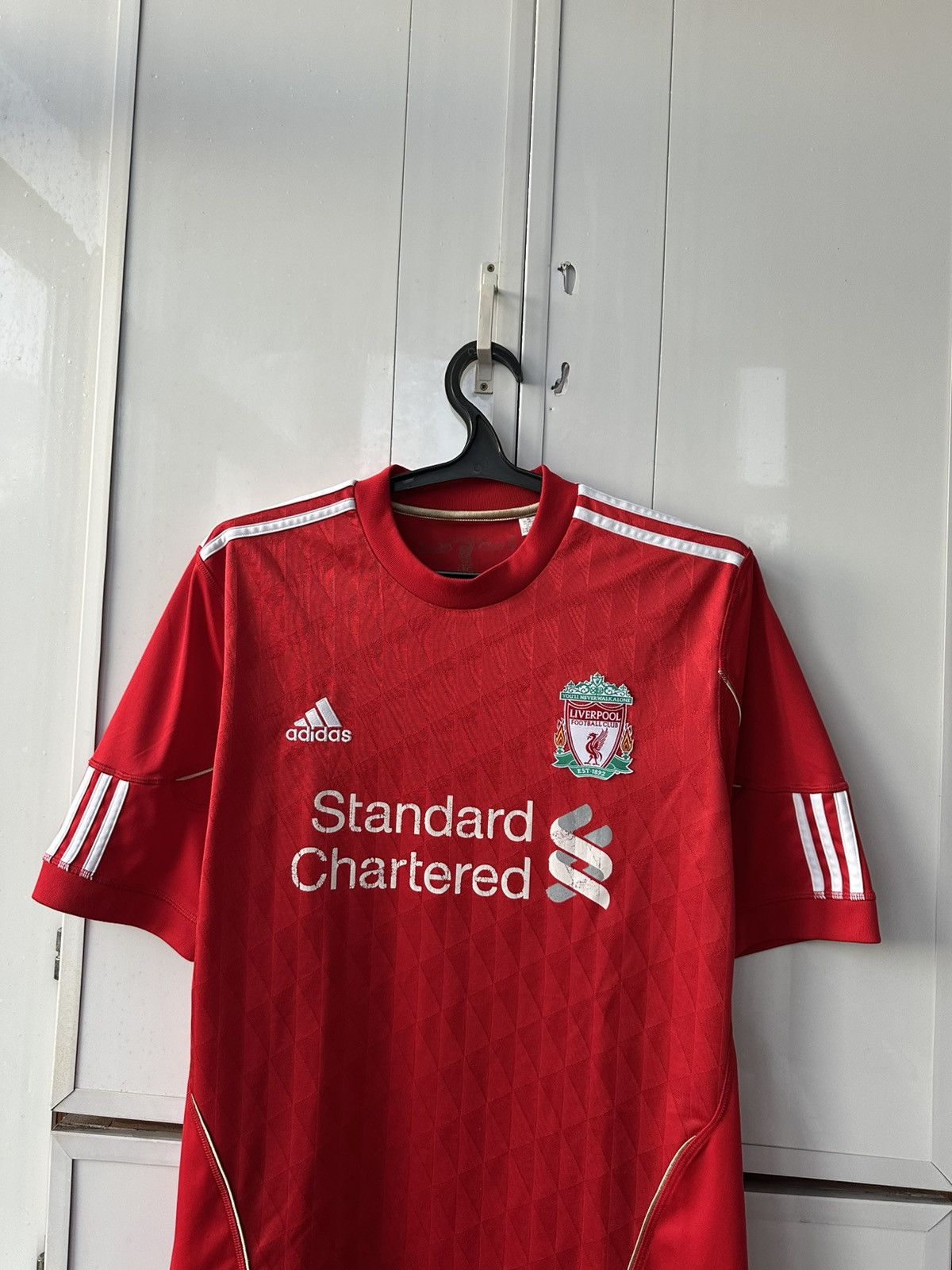 Adidas Vintage Adidas LiverPool Soccer Jersey Size US L / EU 52-54 / 3 - 5 Thumbnail