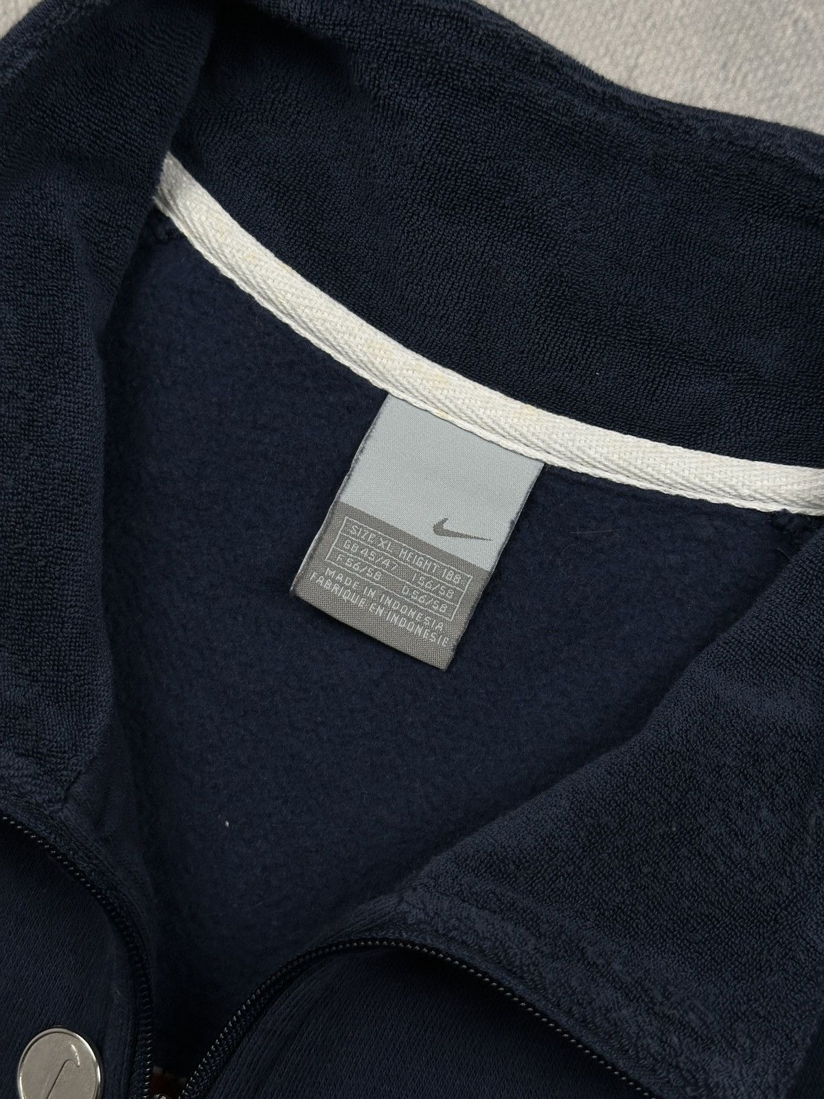 Nike Vintage Nike C72 Navy Track Jacket Star Sleeve Detailing 90s Size US XL / EU 56 / 4 - 10 Thumbnail