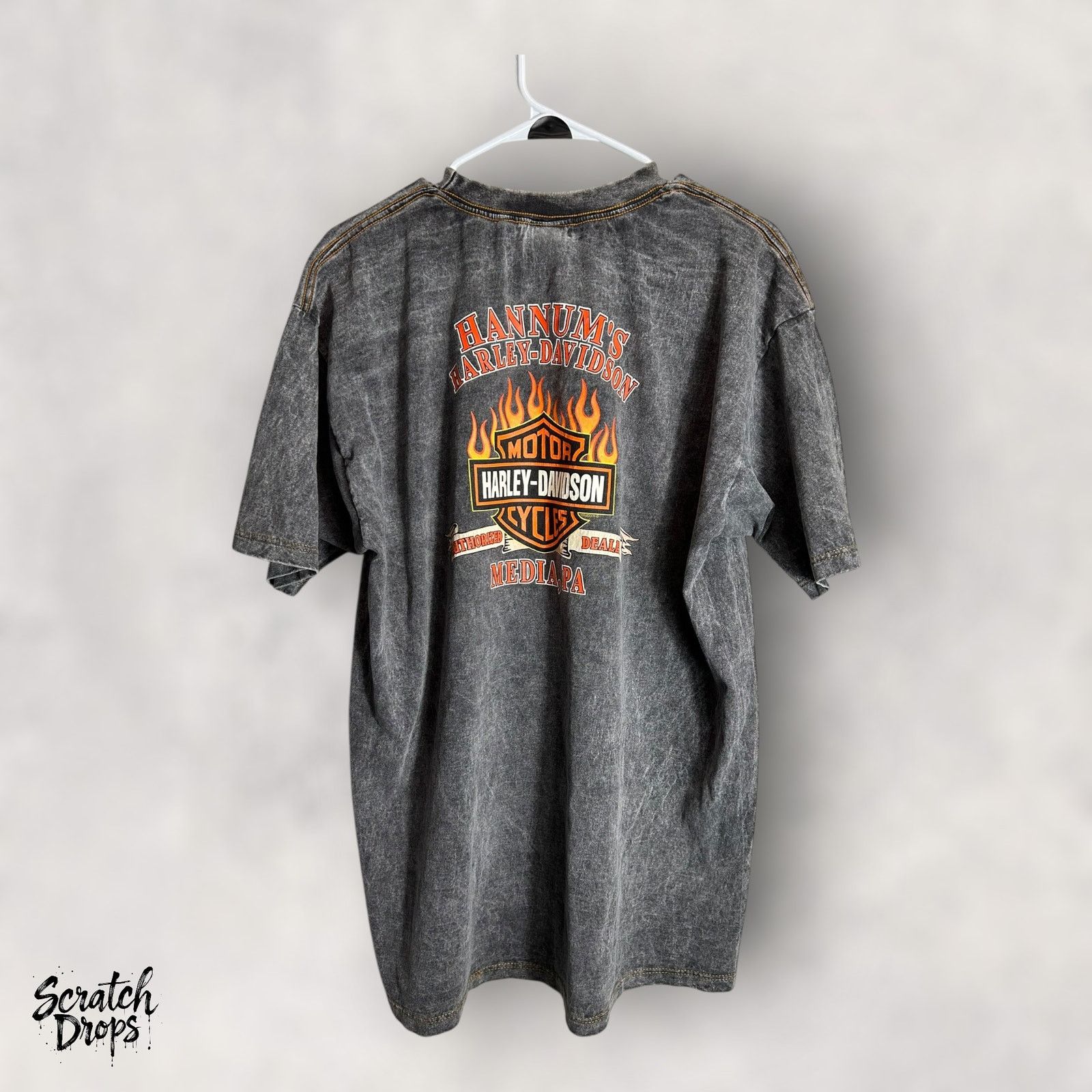 Harley Davidson Vintage Y2K Harley Davidson XL TShirt Eagle Graphic USA Mens Size US XL / EU 56 / 4 - 6 Thumbnail