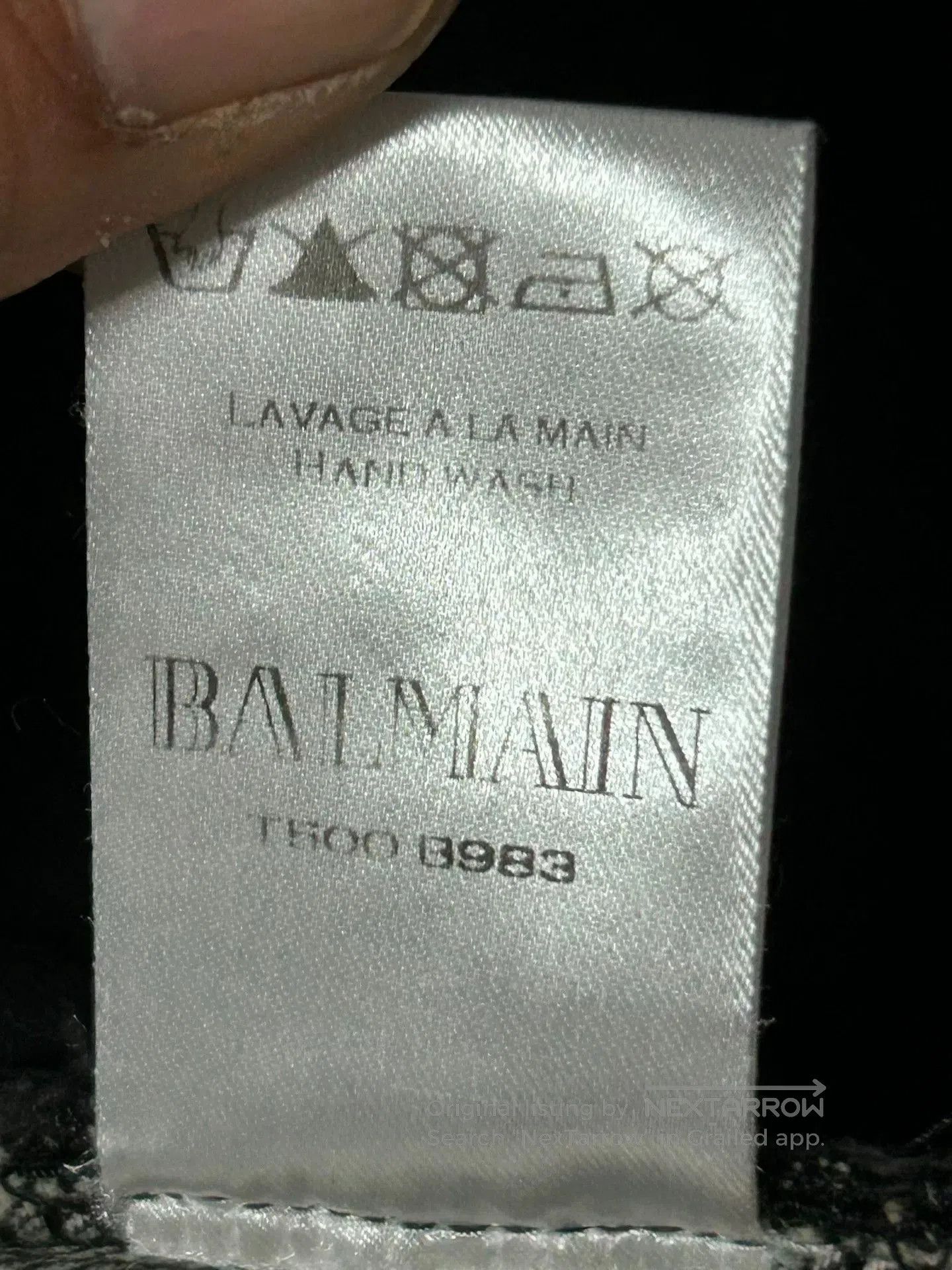 Balmain Balmain Ripped Motorcycle Denim Pants. Size US 31 - 9 Thumbnail