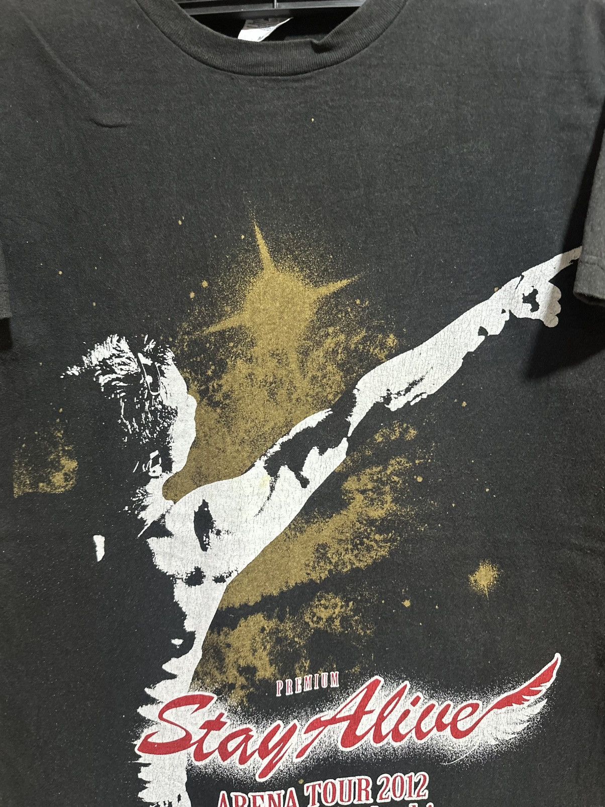 Band Tees Vintage Stay Alive Tsuyoshi Nagabuchi Faded Tee Size US M / EU 48-50 / 2 - 2 Thumbnail