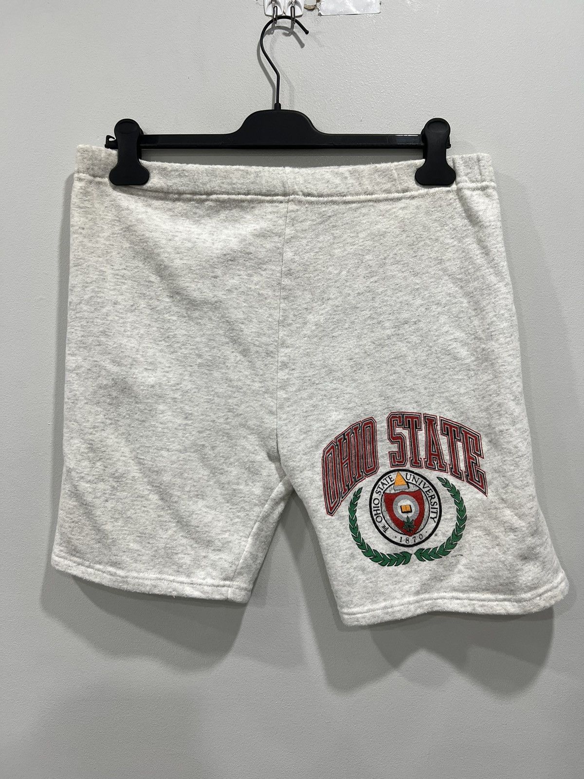 Vintage Vintage Ohio State Sweatpant Shorts L Size US 32 / EU 48 - 1 Thumbnail