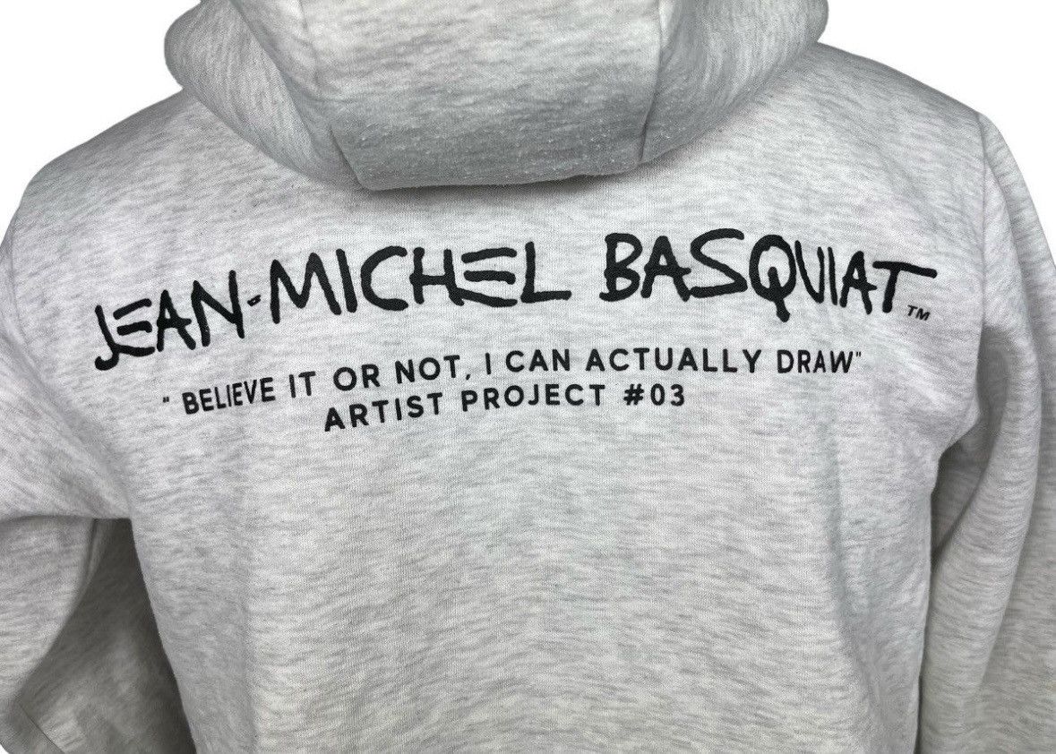Jean-Michel Basquiat Jean Michel Basquiat X CLRIDE.n Sherpa Hoodie Size US M / EU 48-50 / 2 - 5 Thumbnail