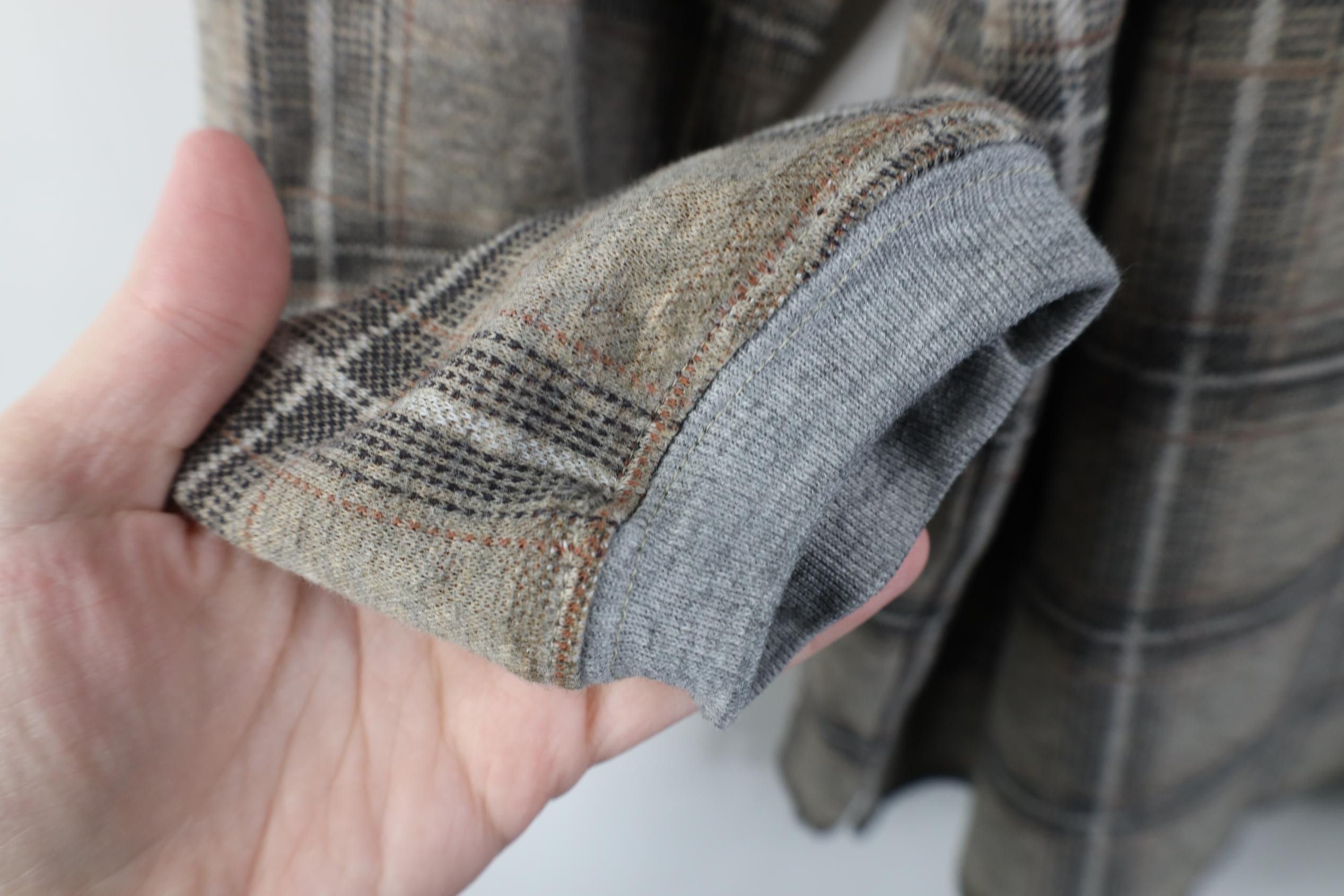 Vintage Vintage 90s Streetwear Long Sleeve Rugby Polo Shirt Plaid Size US L / EU 52-54 / 3 - 8 Thumbnail