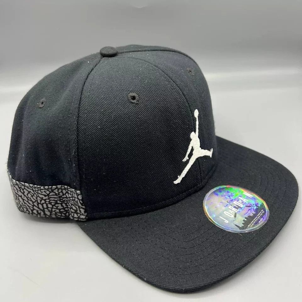Jordan Brand Air Jordan Hat Men Cement Elephant Jumpman Nike Air SnapBack Size ONE SIZE - 3 Thumbnail
