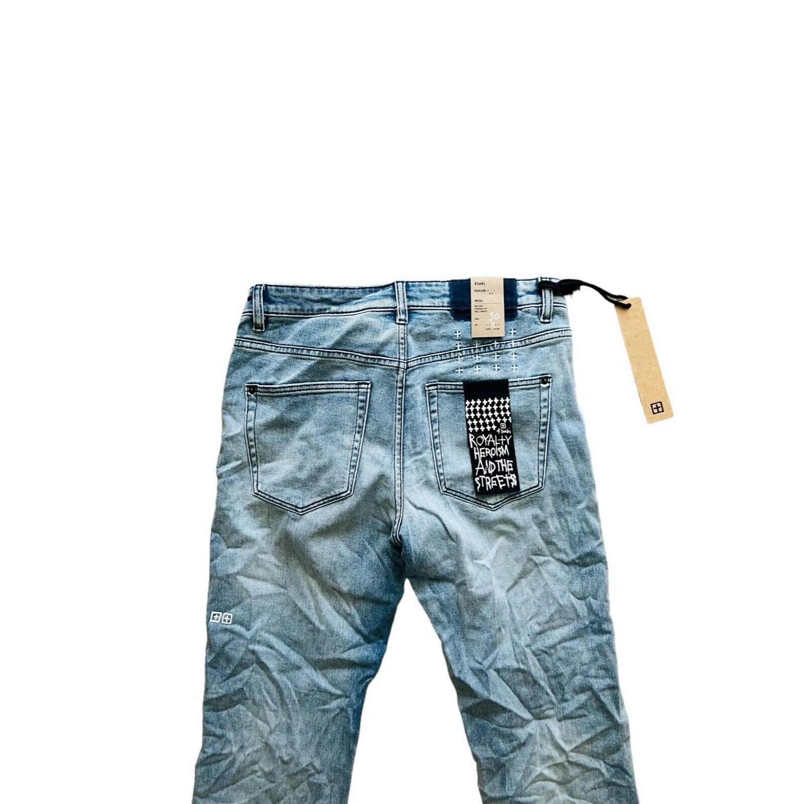 Ksubi Ksubi Jeans Mens Hazlow Straight Fit Blue Size 30/32 Size US 30 / EU 46 - 4 Thumbnail