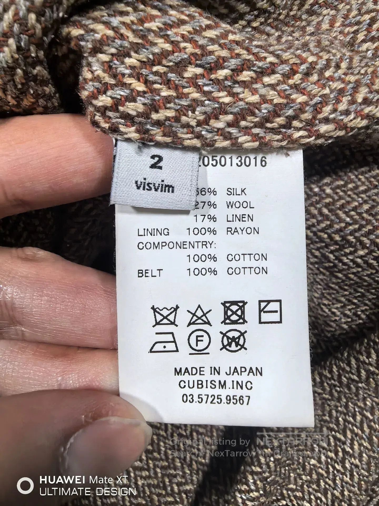 Visvim Visvim Yukata Coat Herringbone Silk Wool Blend. Size US M / EU 48-50 / 2 - 5 Thumbnail